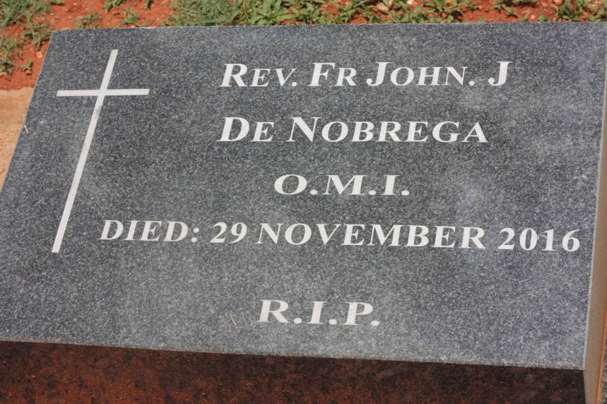 NOBREGA John J., de -2016