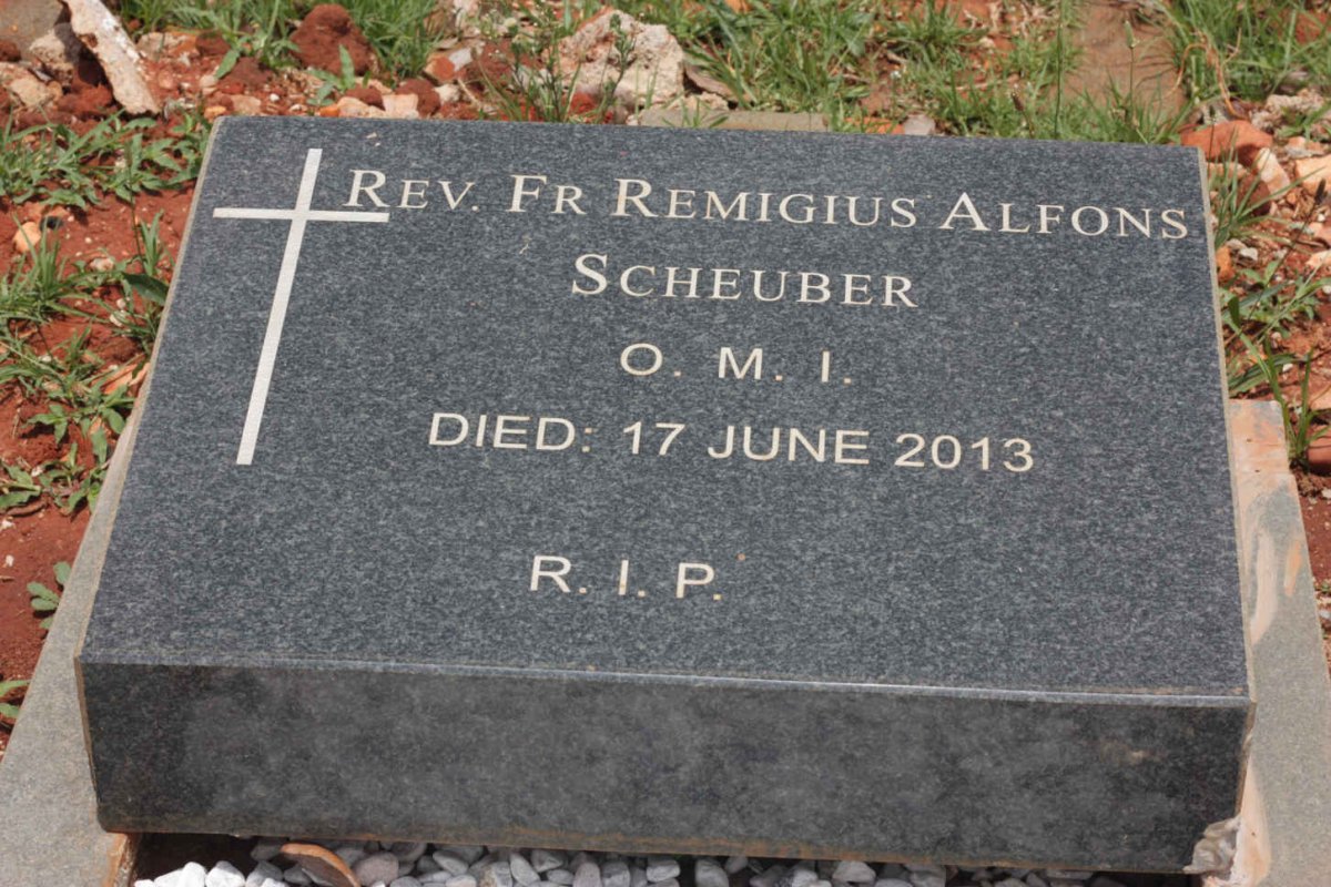 SCHEUBER Remigius Alfons -2013