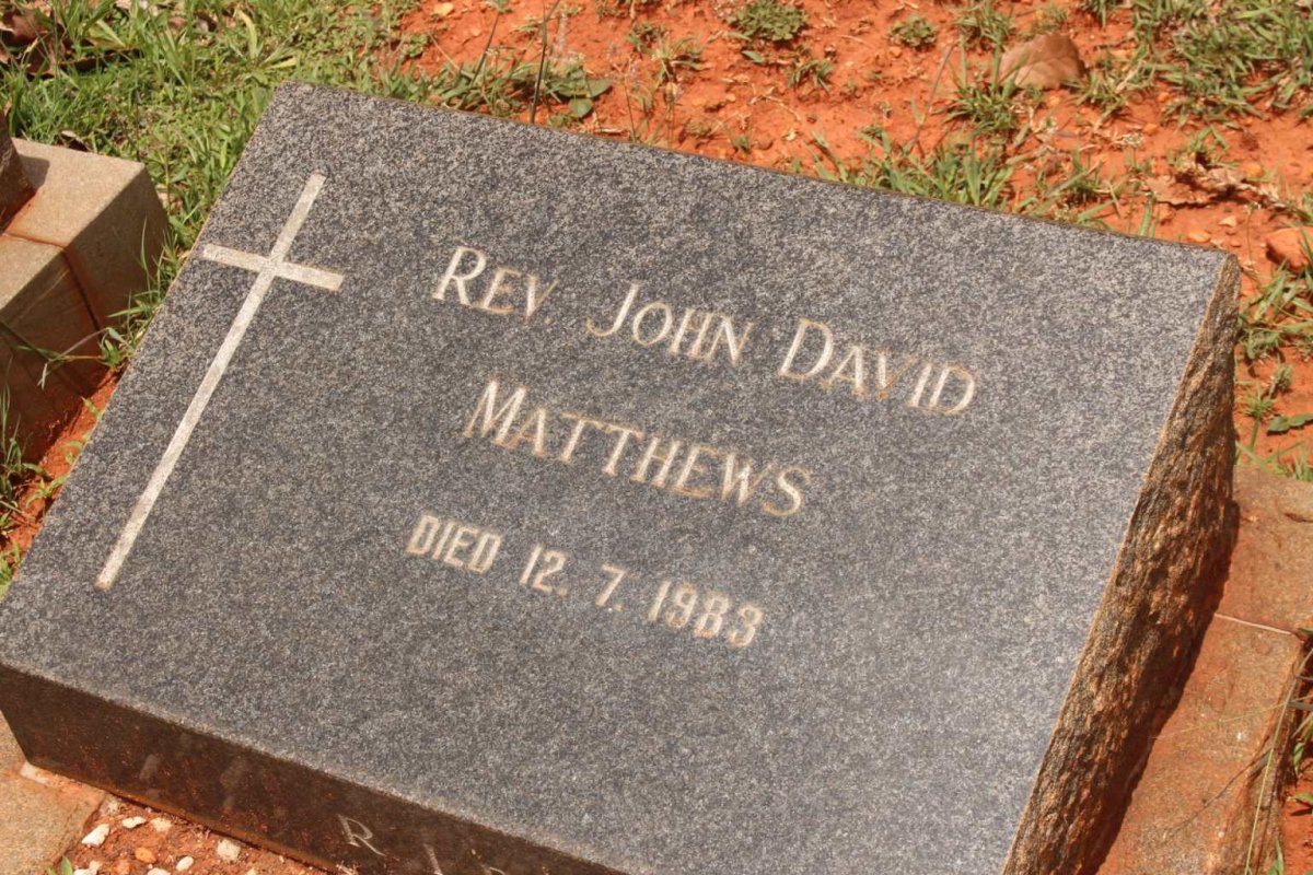 MATTHEWS John David -1983