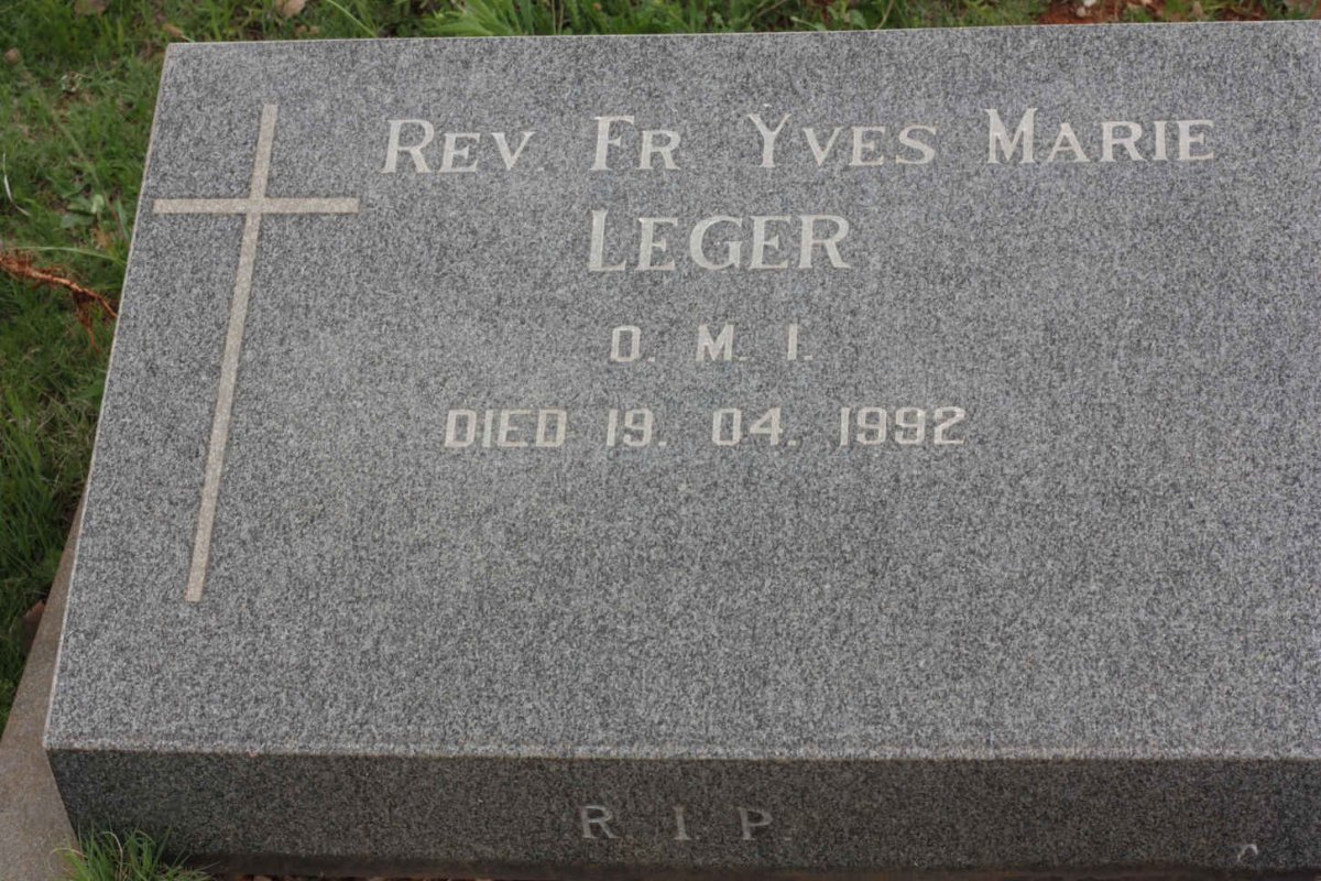 LEGER Yves Marie -1992
