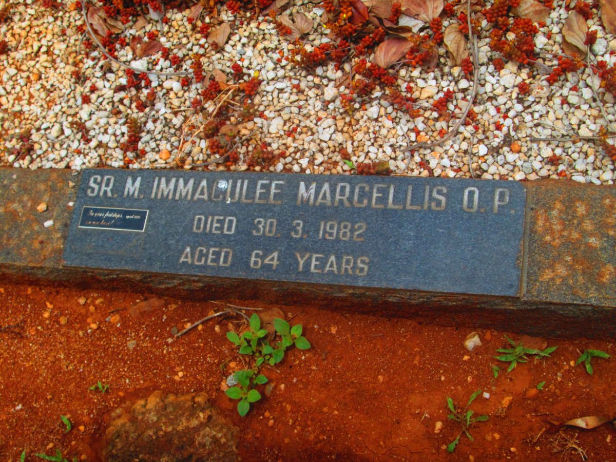 MARCELLIS Immaculee M. -1982