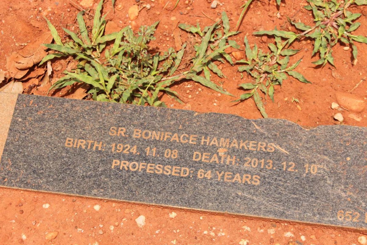 HAMAKERS Boniface 1924-2013