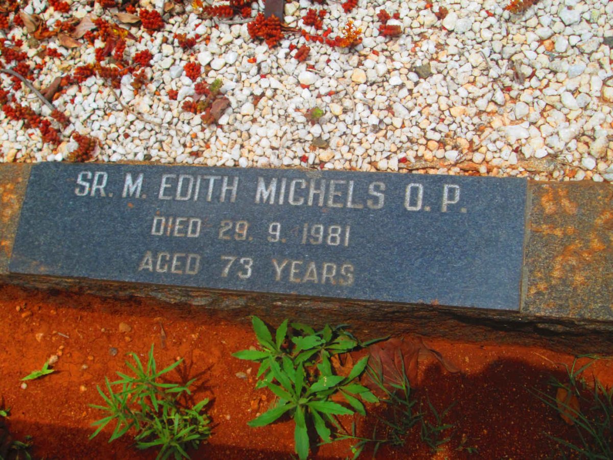 MICHELS Edith M. -1981