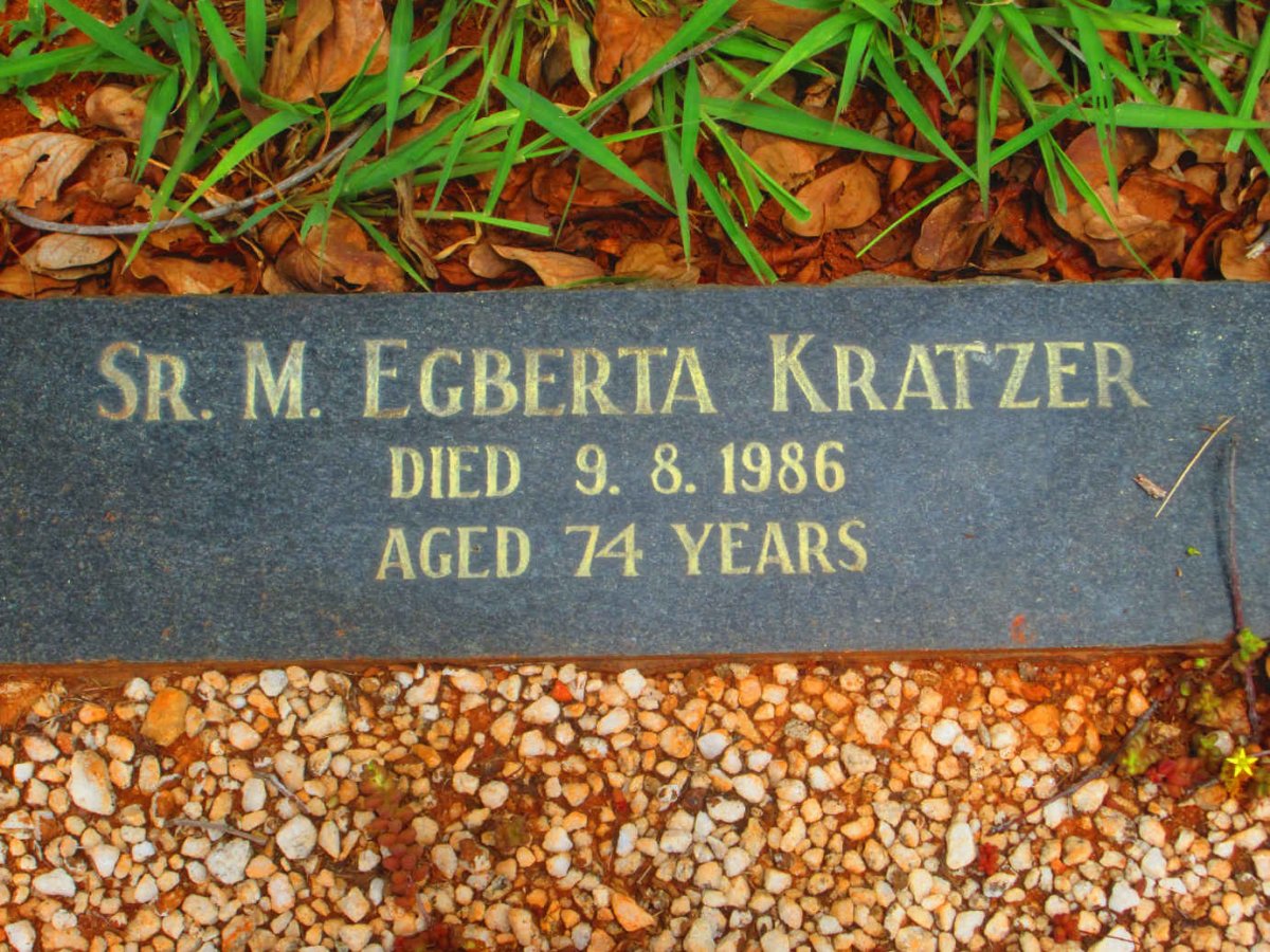 KRATZER Egberta M. -1986