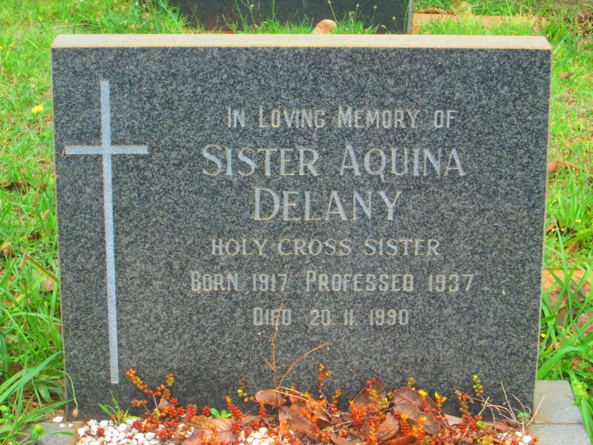 DELANY Aquina 1917-1990