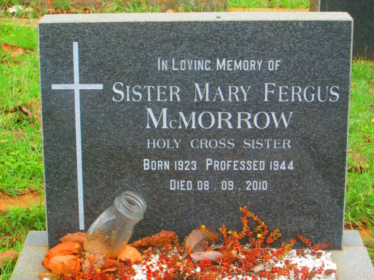 MCMORROW Mary Fergus 1923-2010