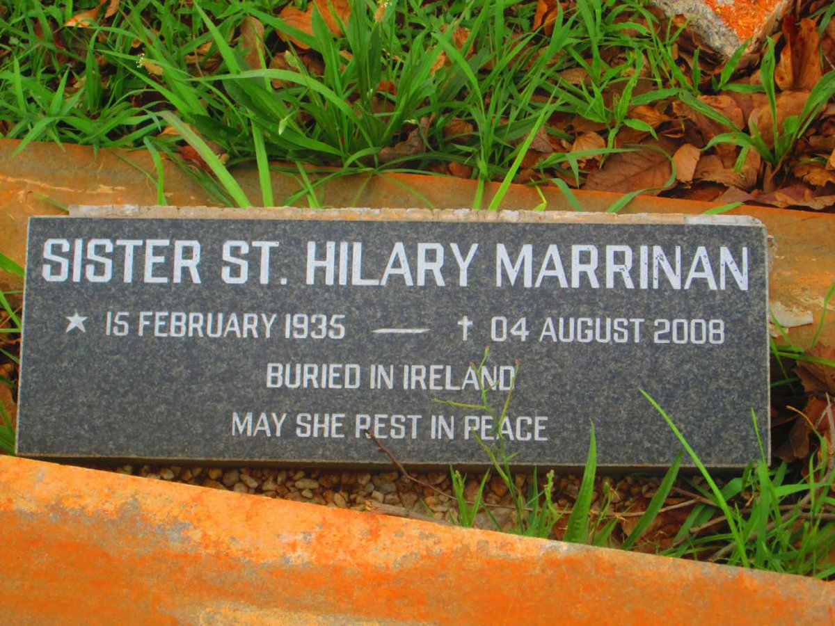 MARRINAN St. Hilary 1935-2008