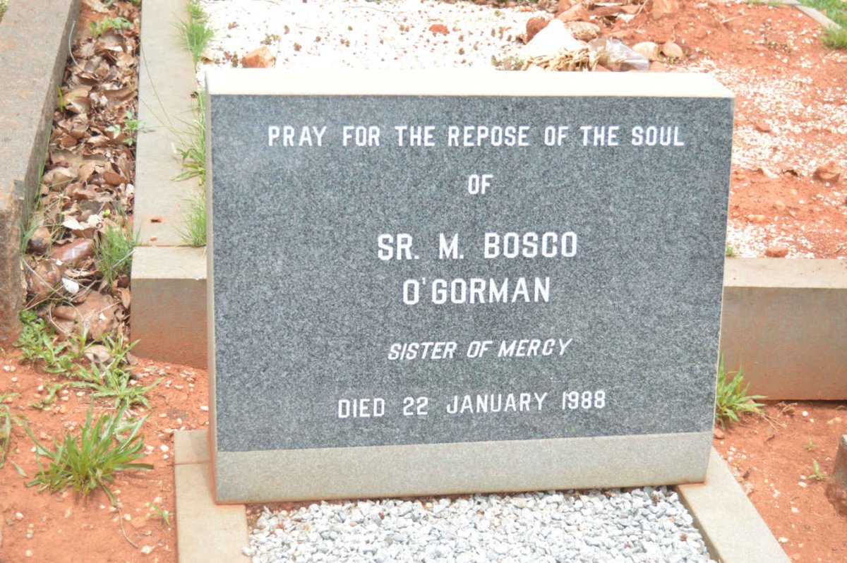 O'GORMAN M. Bosco -1988