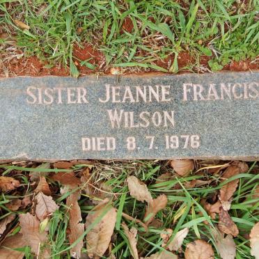 WILSON Jeanne Francis -1976