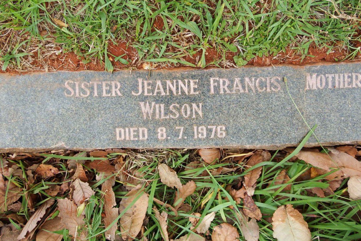 WILSON Jeanne Francis -1976