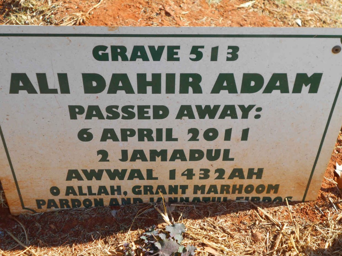 ADAM Ali Dahir -2011