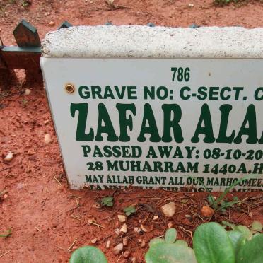 ALAM Zafar -2018