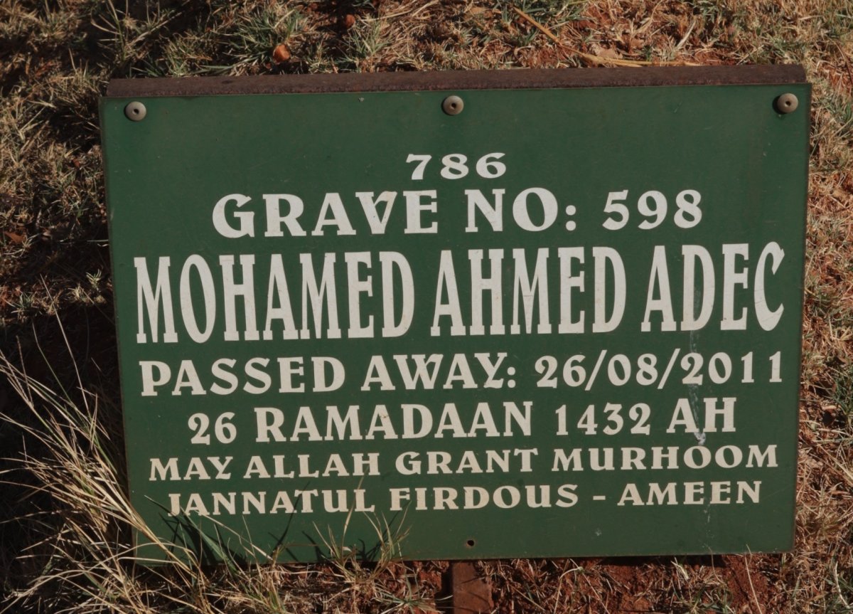 ADEC Mohamed Ahmed -2011