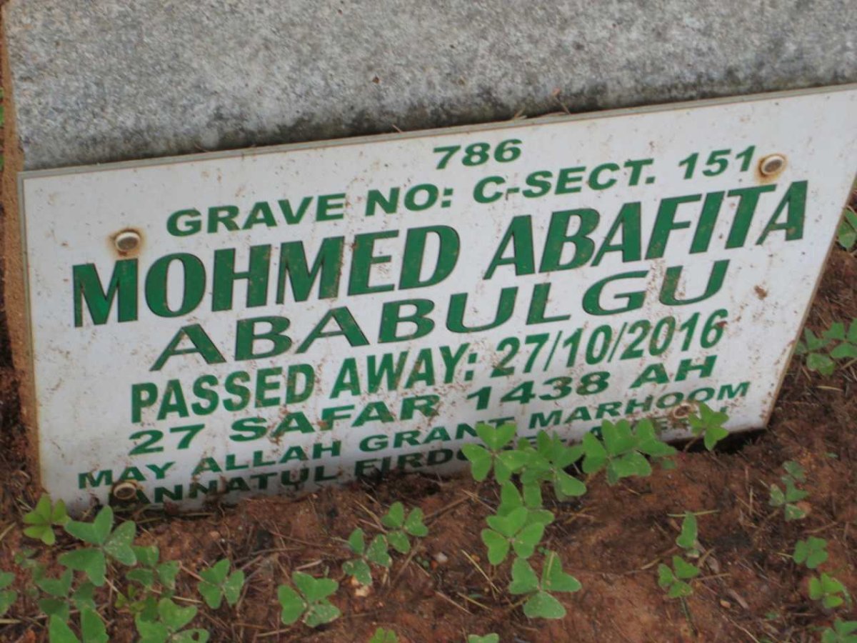 ABABULGU Mohmed Abafita -2016