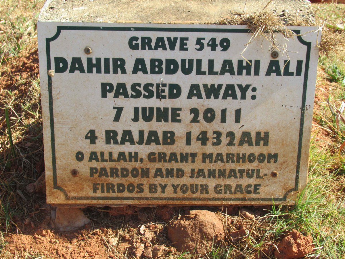 ALI Dahir Abdullahi -2011