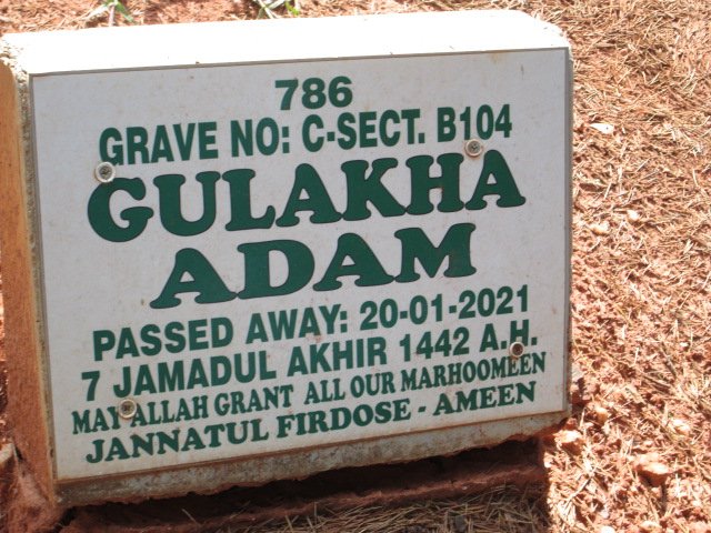 ADAM Gulakha -2021