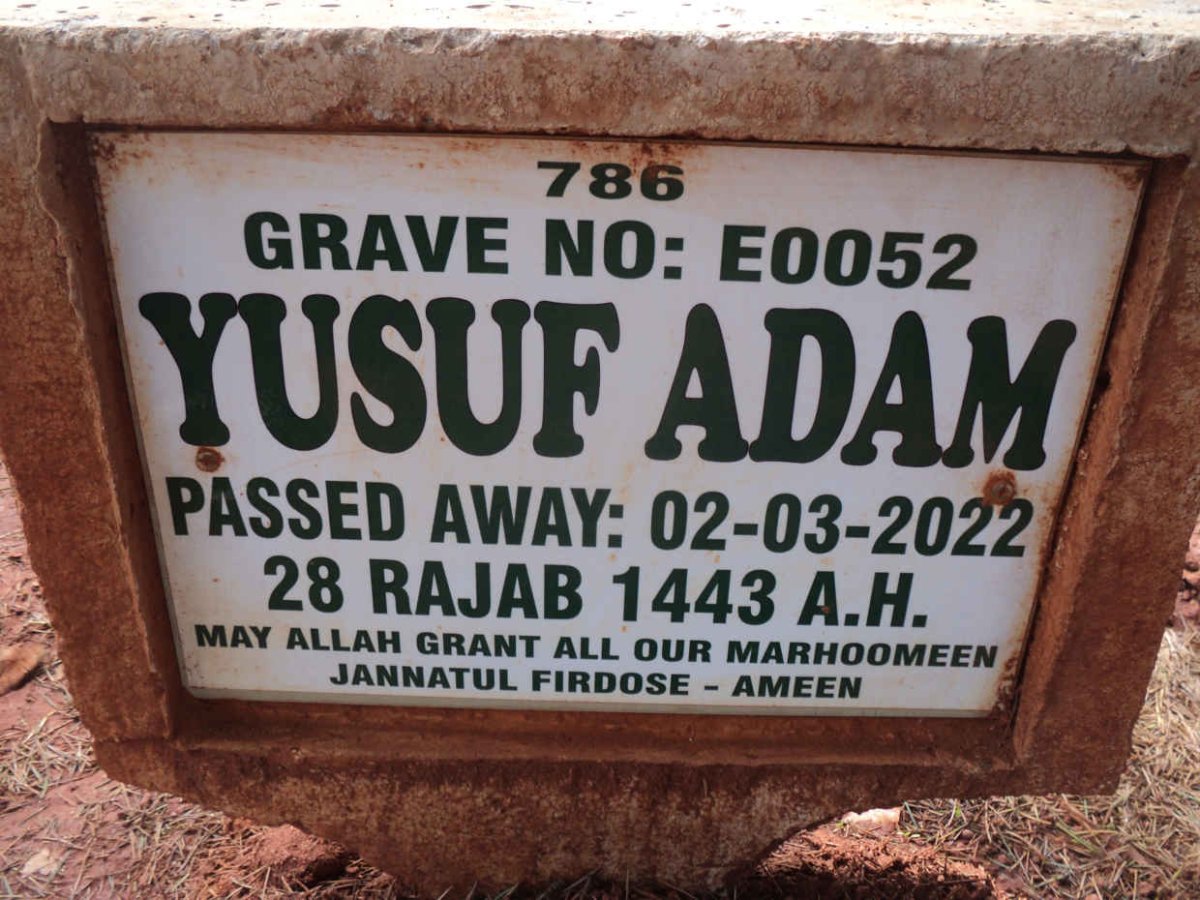 ADAM Yusuf -2022