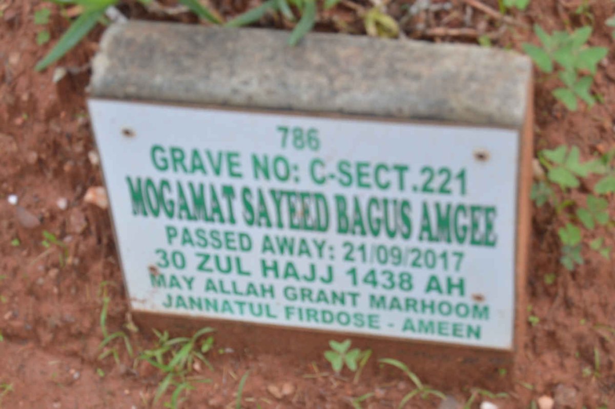 AMGEE Mogamat Sayeed Bagus -2017