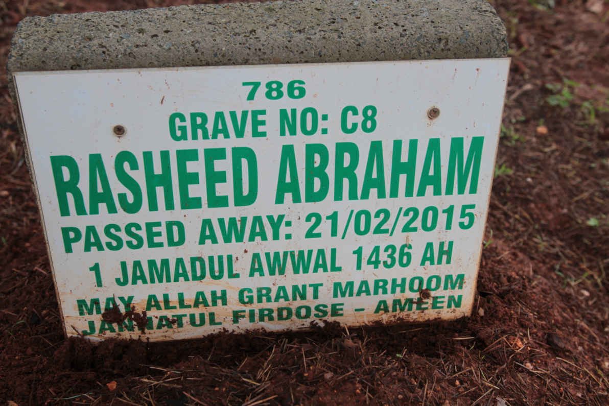 ABRAHAM Rasheed -2015