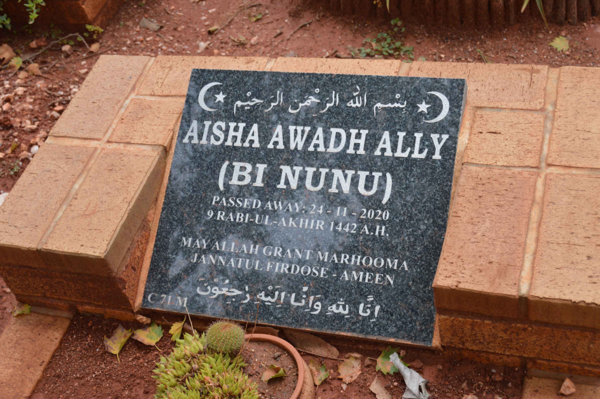 ALLY Aisha Awadh -2020