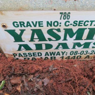 ADAMS Yasmin -2019