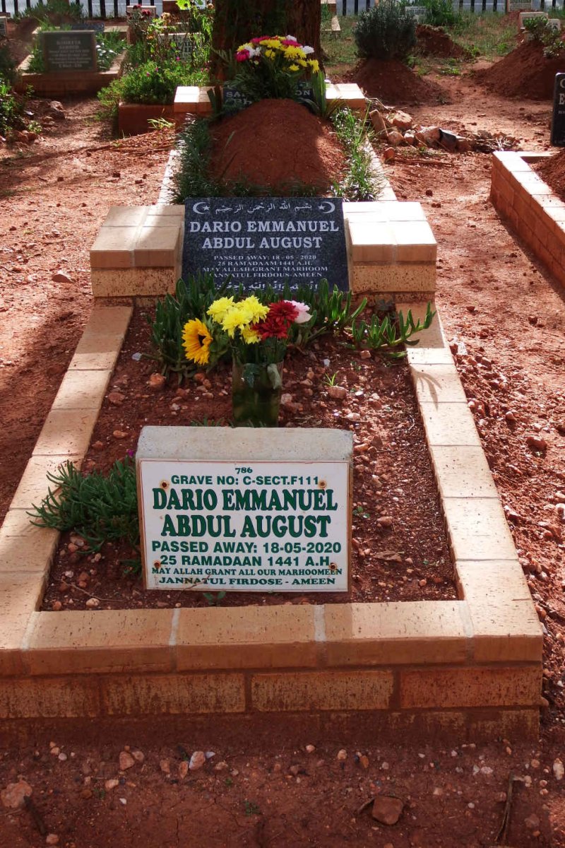 AUGUST Dario Emmanuel Abdul -2020