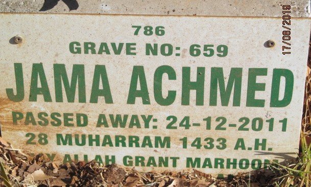 ACHMED Jama -2011