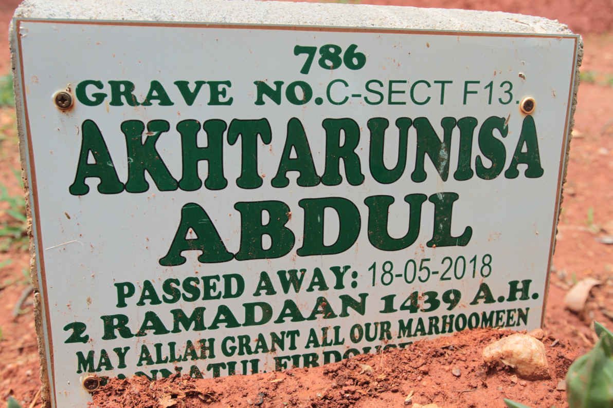 AKHTARUNISA Abdul -2018