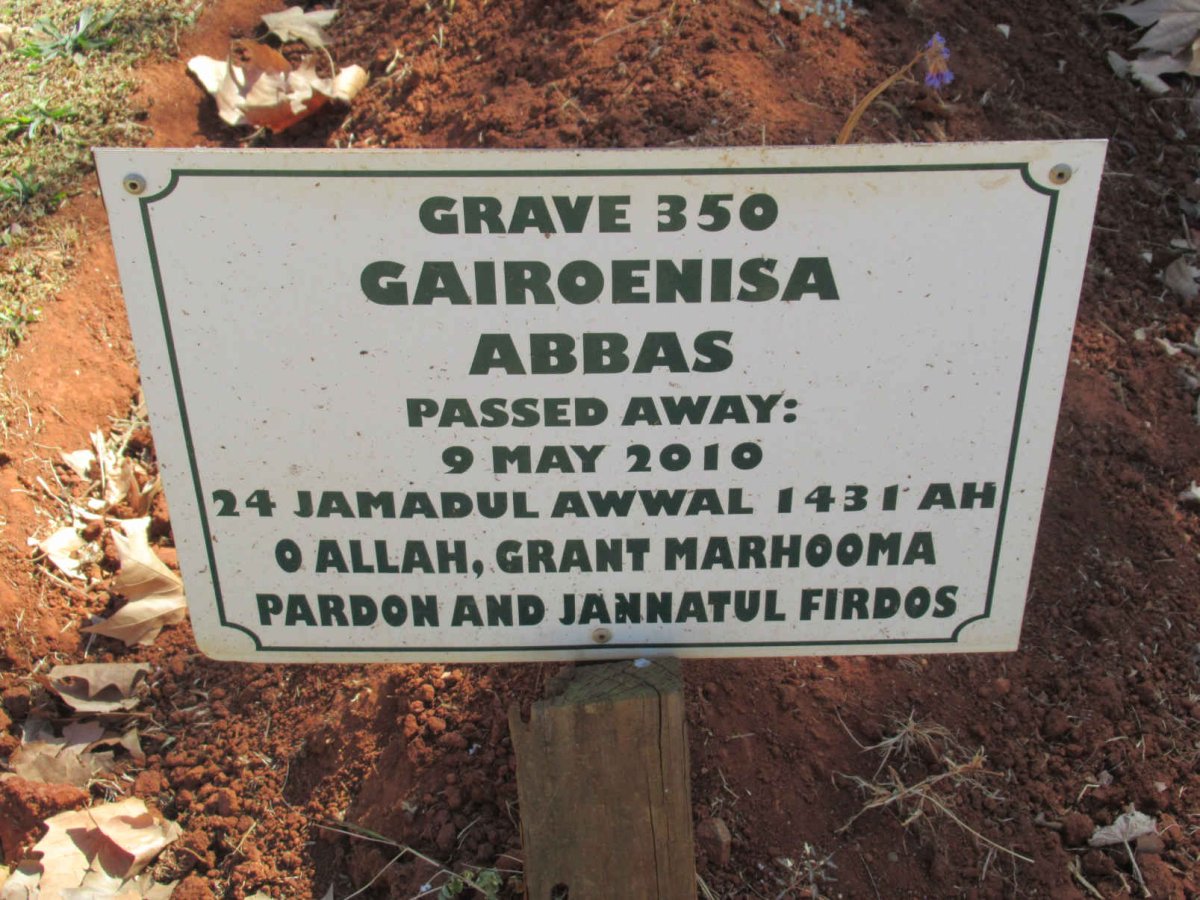 ABBAS Gairoenisa -2010