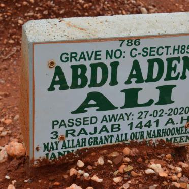 ALI Abdi Aden -2020