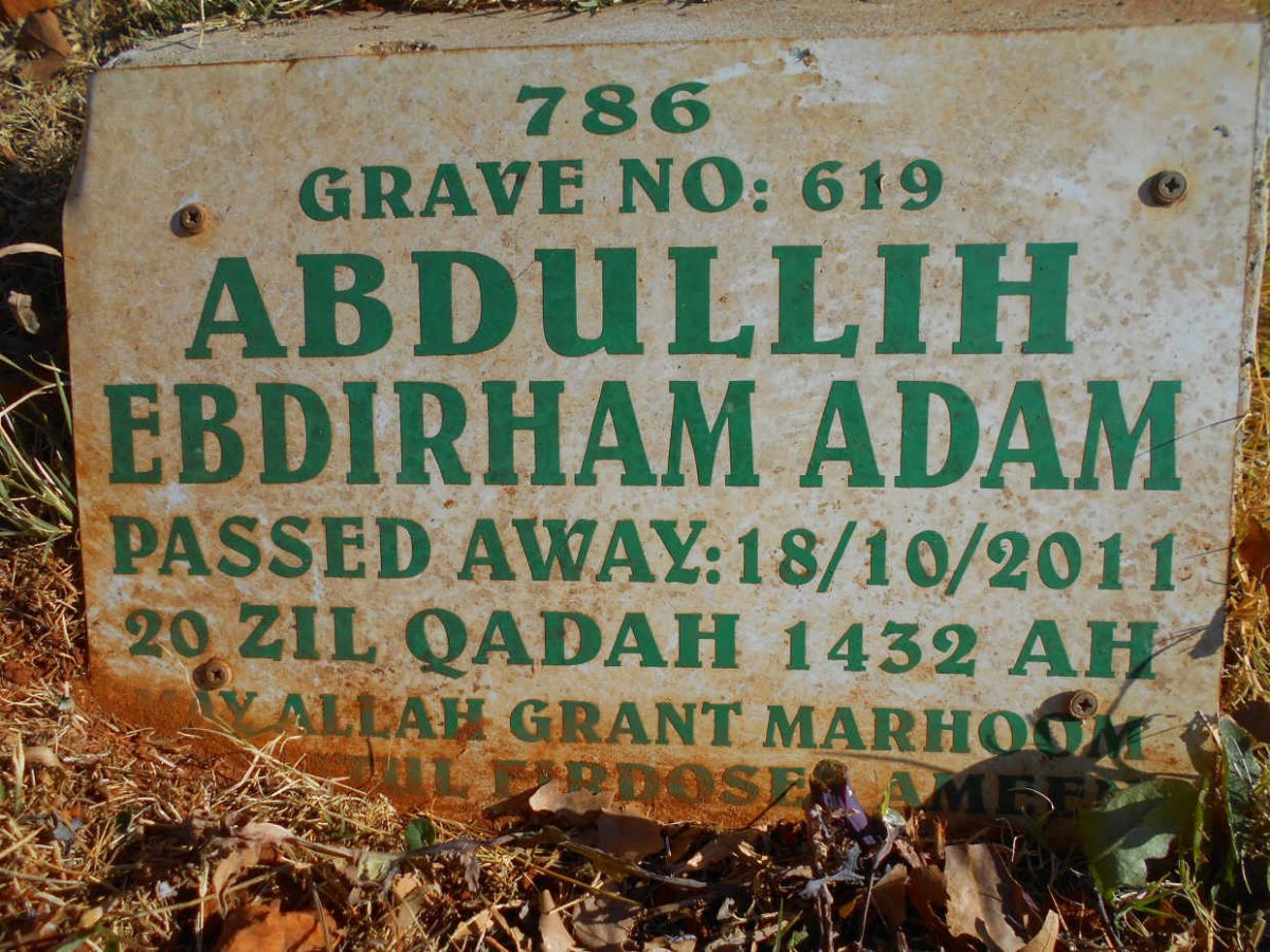 ADAM Abdullih Ebdirham -2011