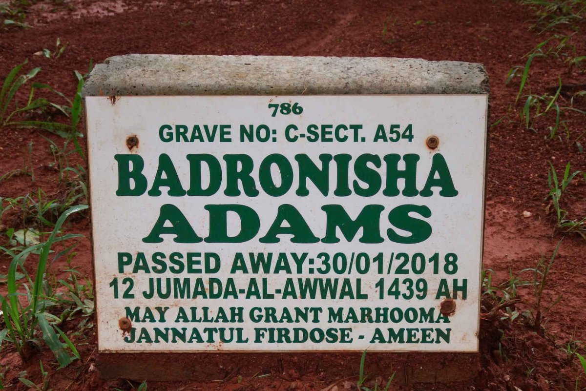 ADAMS Badronisha -2018