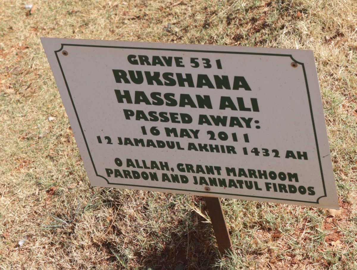ALI Rukshana Hassan -2011