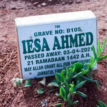 AHMED Iesa -2021