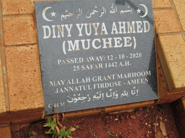 AHMED Diny Yuya -2020