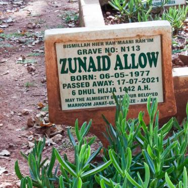 ALLOW Zunaid 1977-2021