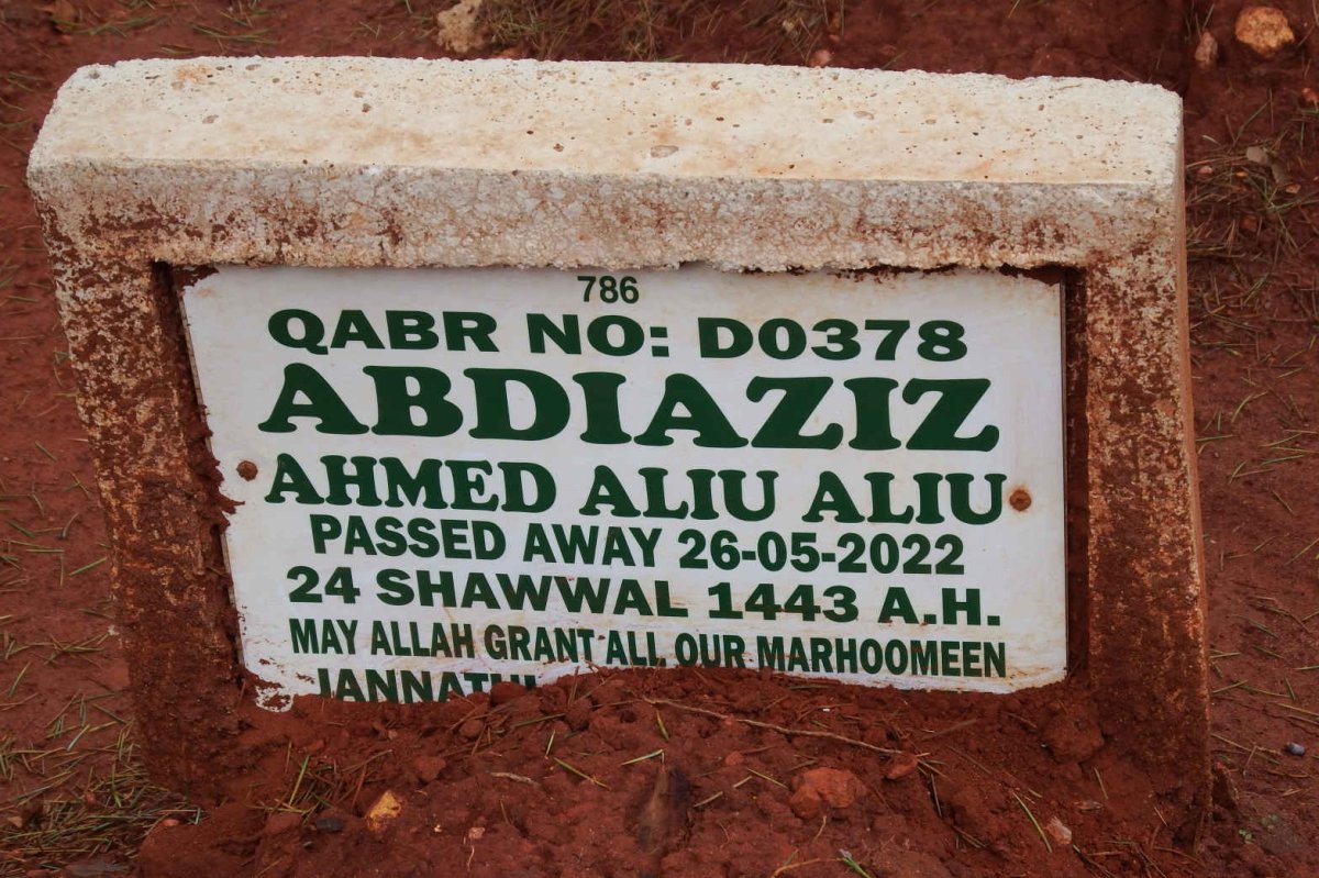 ABDIAZIZ Ahmed Aliu Aliu -2022