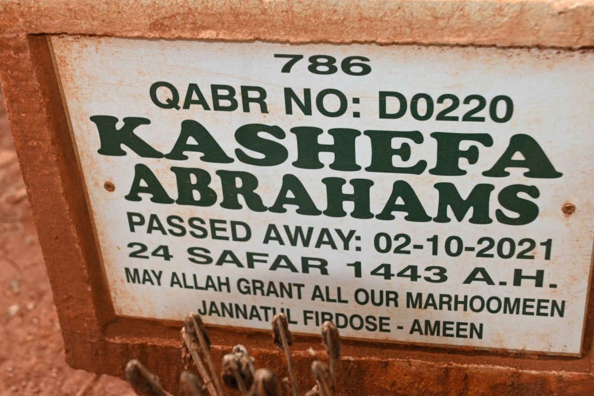 ABRAHAMS Kashefa -2021