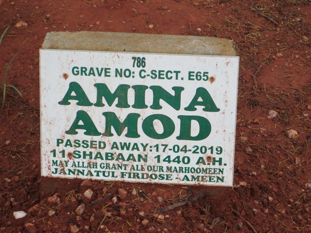 AMOD Amina -2019