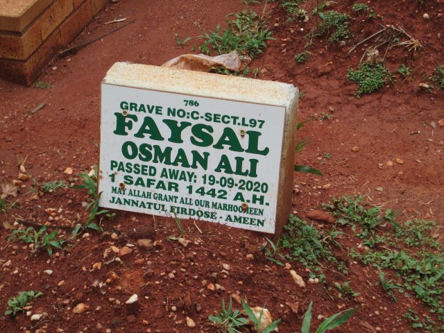 ALI Faysal Osman -2020