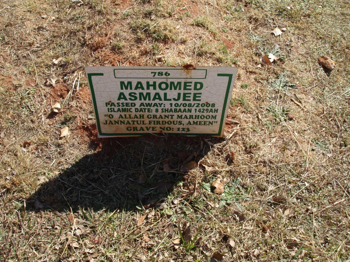 ASMALJEE Mahomed -2008