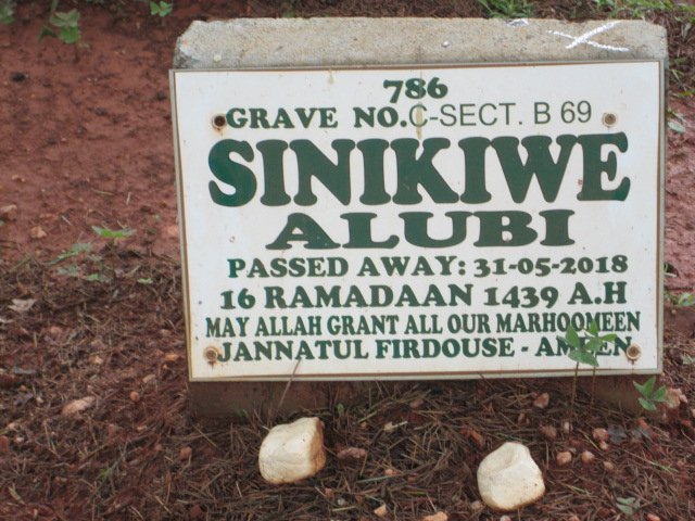 ALUBI Sinikiwe -2018
