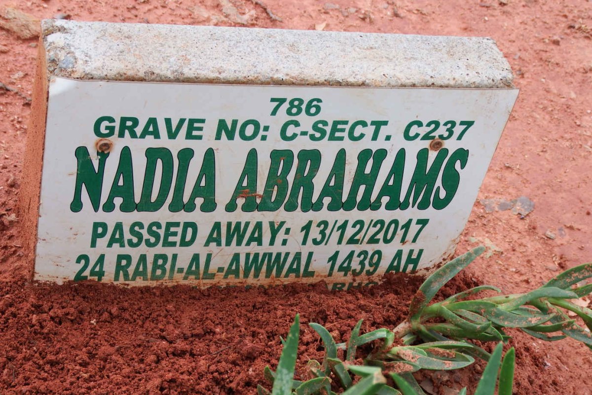 ABRAHAMS Nadia -2017