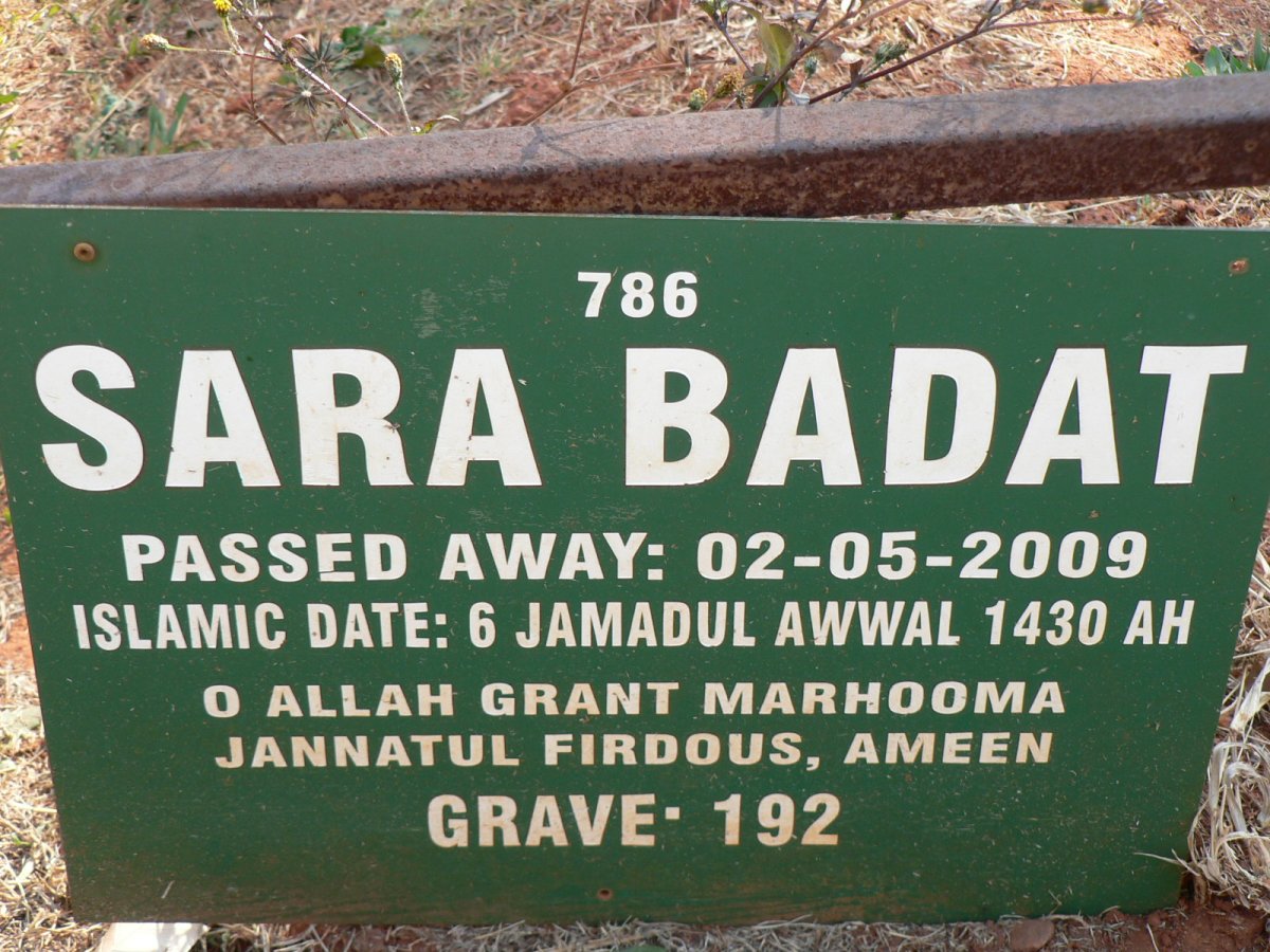 BADAT Sara -2009