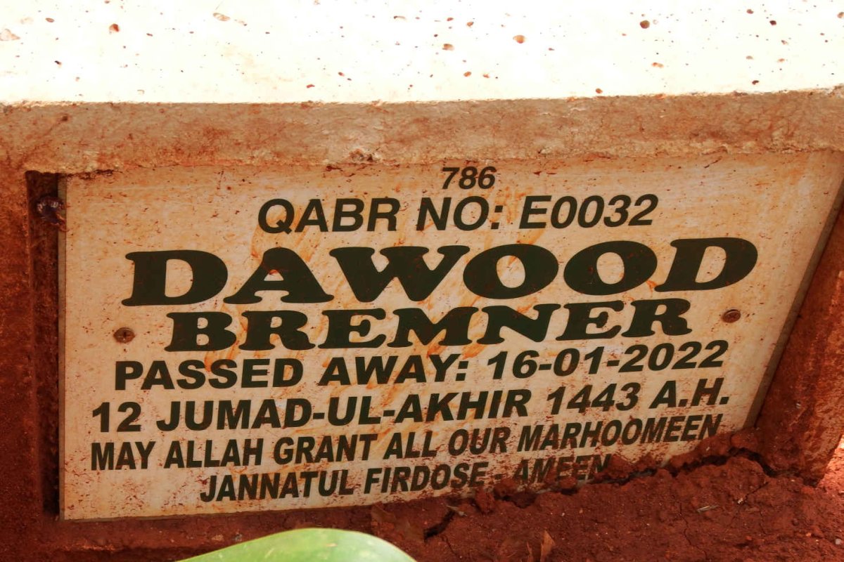 BREMNER Dawood -2022