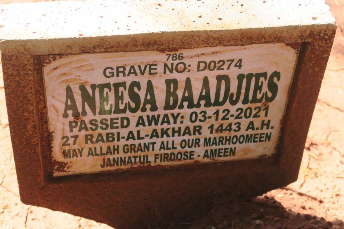 BAADJIES Aneesa -2021
