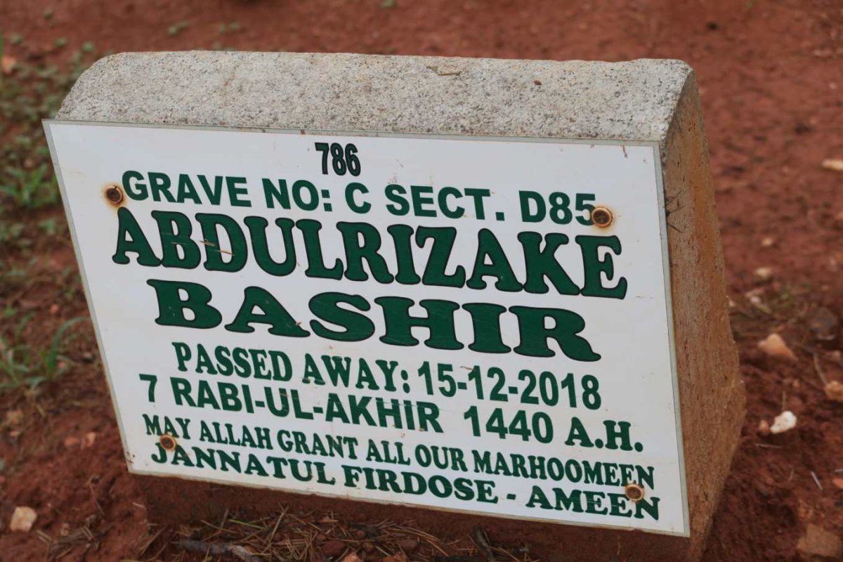 BASHIR Abdulrizake -2018