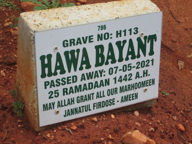 BAYANT Hawa -2021