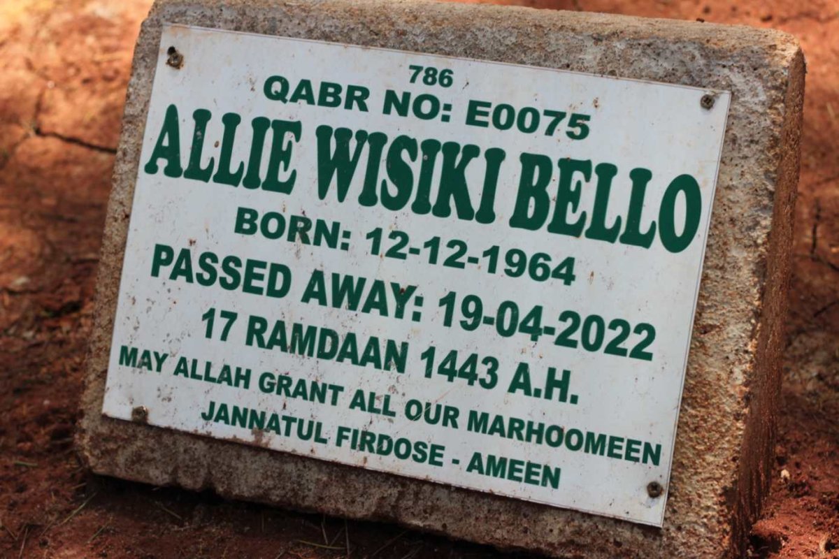 BELLO Allie Wisiki 1964-2022