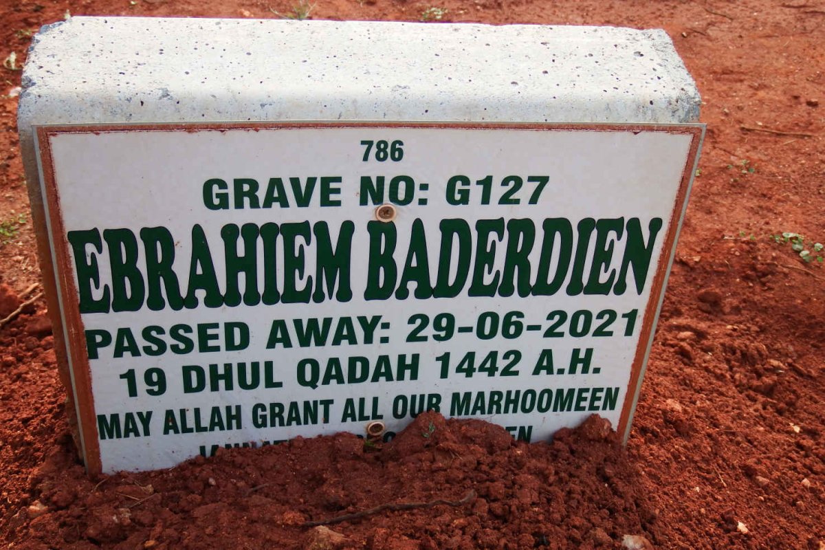 BADERDIEN Ebrahiem -2021